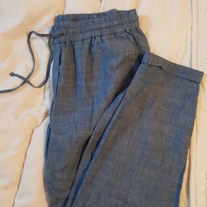J crew chambray pants